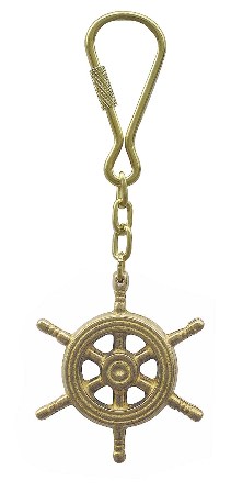Keyring - Steering wheel - marine decoration