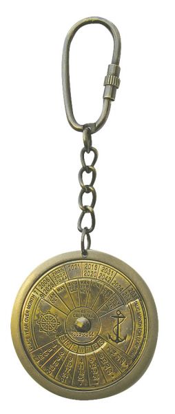 Keychain - calendar - model TITANIC - marine decoration