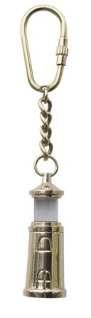 Keyring - Lighthouse brass - marine decoration