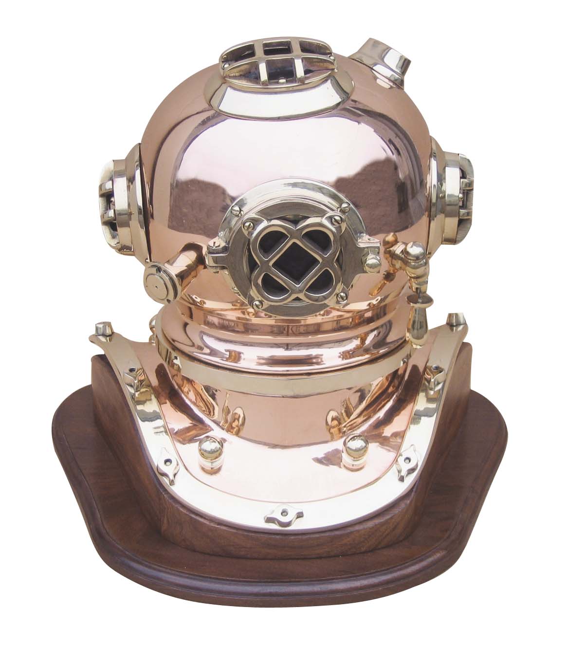 Helmet diver - Copper-Brass - marine style - marine decoration